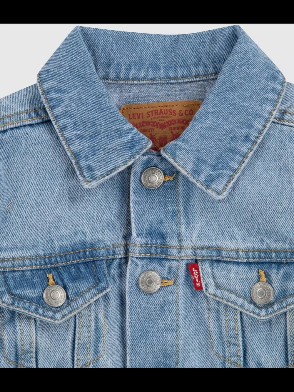 Levi's Kids Light Blue Denim Trucker Jacket